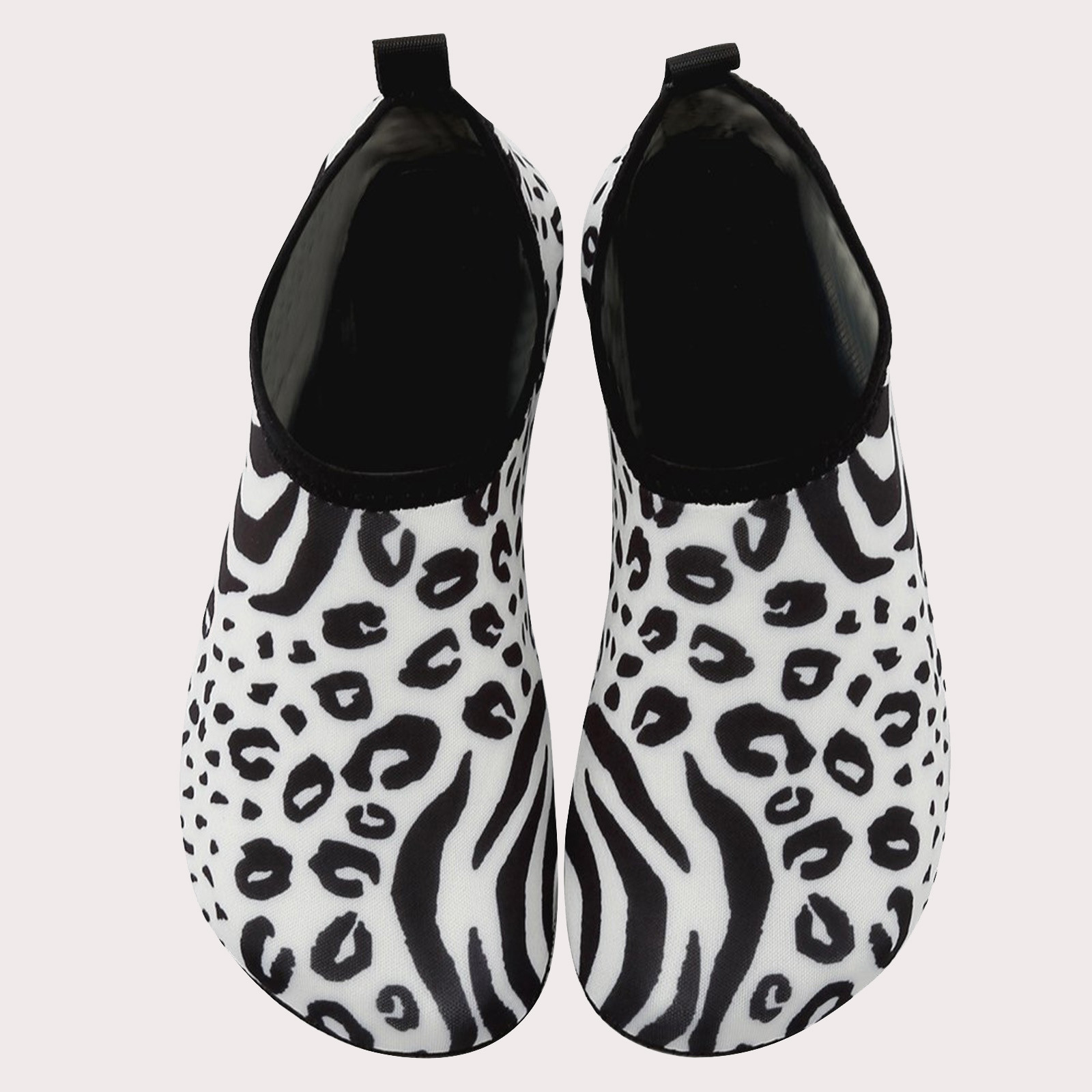YYYTop Slouch Socks for Woman, Mens Warm Socks Mens Womens Rubber Shoe Socks Bottom Printing Beach Swimming Socks,Beach Socks Book Socks White Under $15